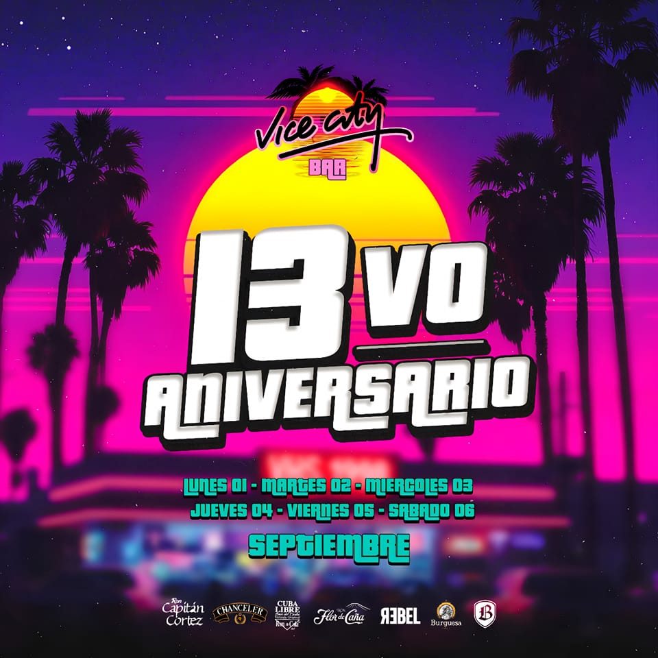 Vice City Bar campaign creative